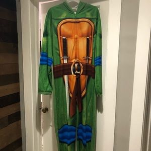 Adult Ninja Turtle onesie